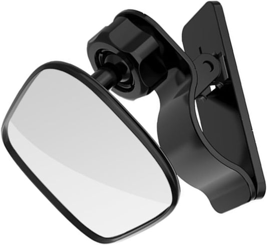 OUNONA Safety Rear Facing Mirror – Black Baby Car Mirror with 360° Rotation, Easy to Install, Wide-Angle Rearview Mirror for Back Seat