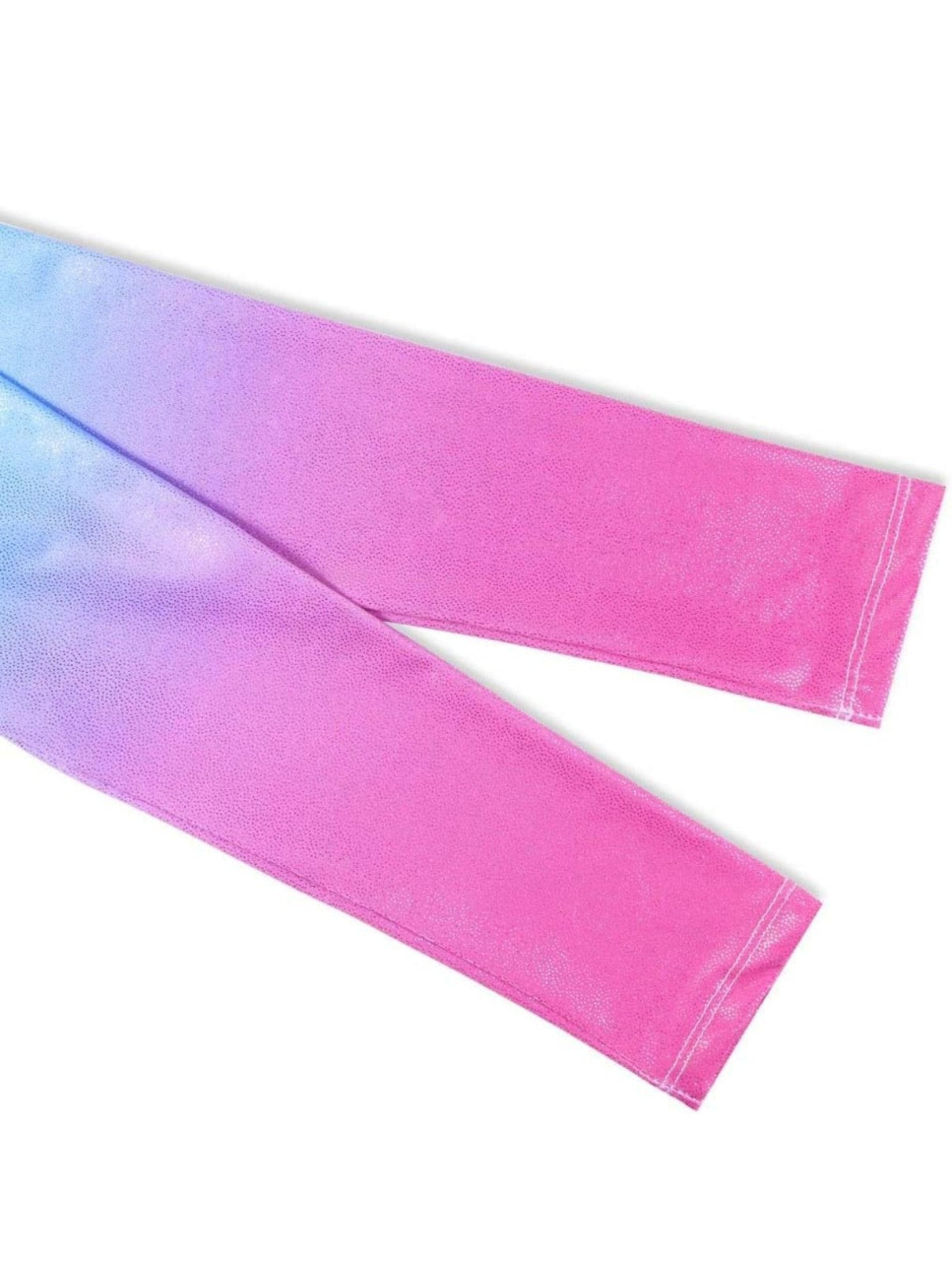 Girls Gymnastics Leotard – Sparkly Breathable Fast-Drying Dance & Ballet (10A)