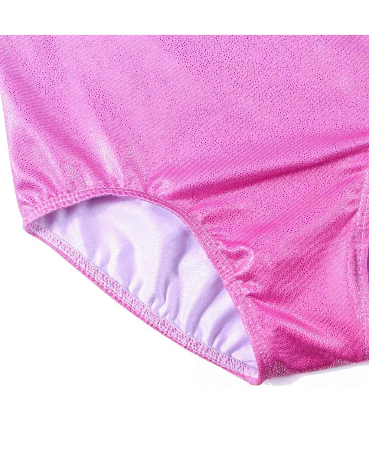 Girls Gymnastics Leotard – Sparkly Breathable Fast-Drying Dance & Ballet (10A)