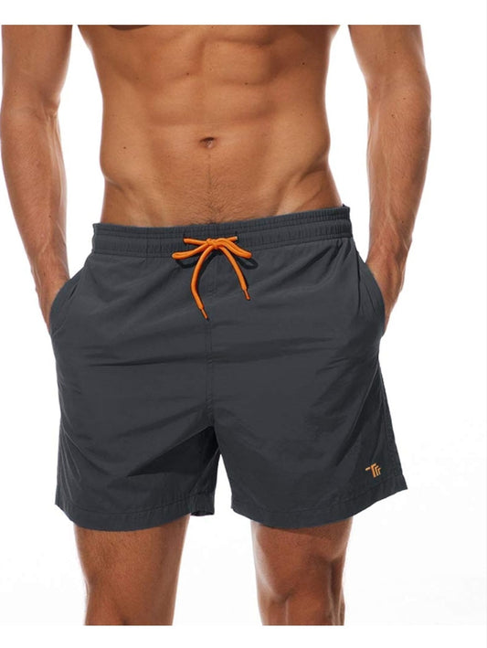Men’s Quick-Dry Swim Trunks – Waterproof Board Shorts for Beach Swimming & Surfing