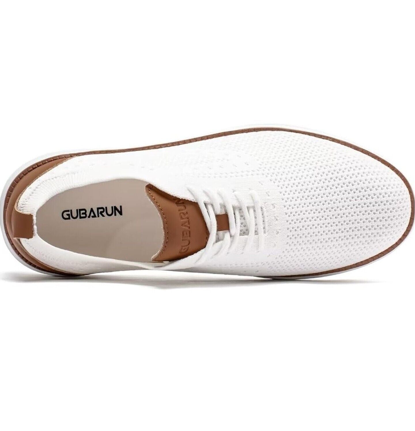 GUBARUN Men's Mesh Oxfords - Stylish Business Dress Sneakers & Casual Walking S
