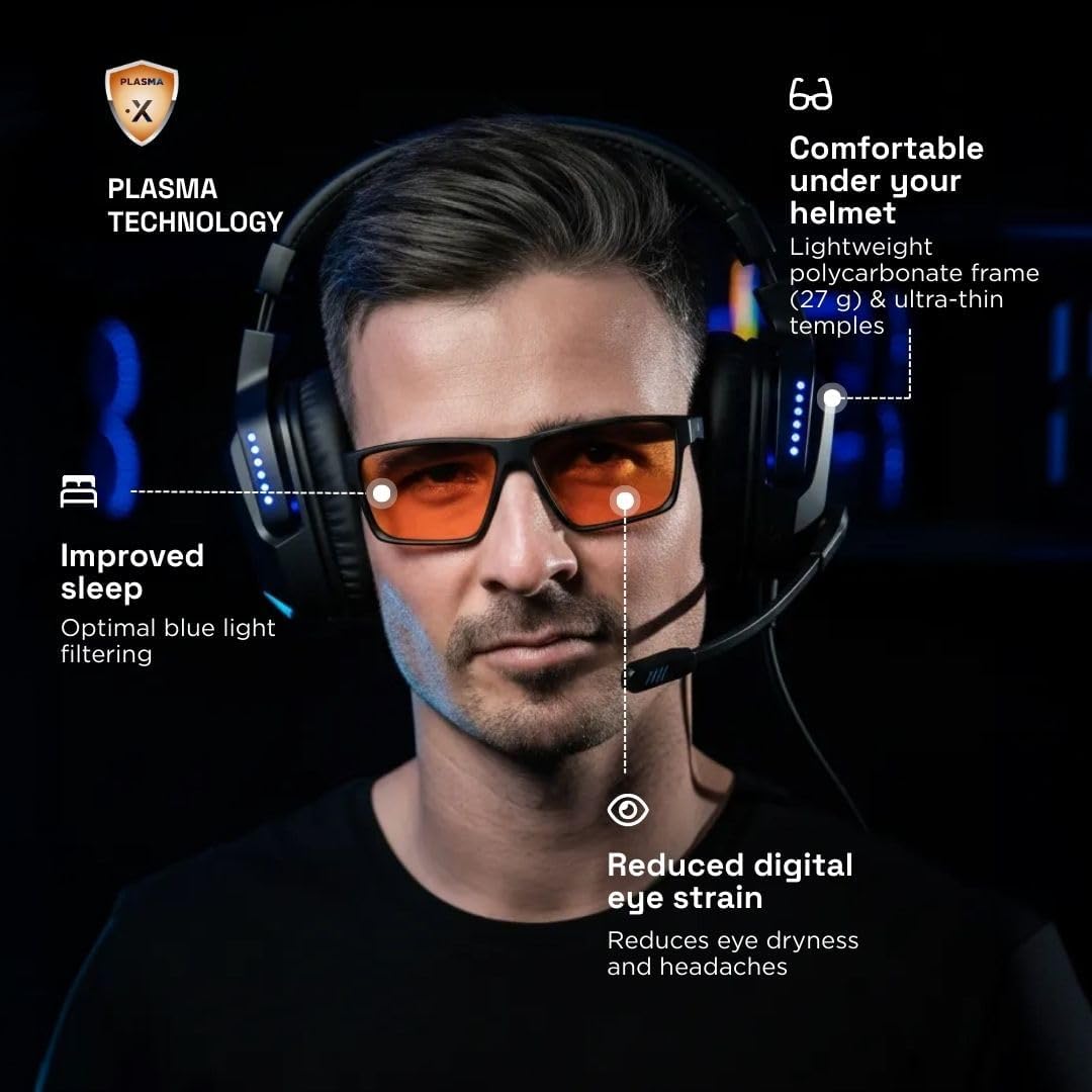 Horus X Blue Light Glasses V3 – Screen Glasses for Men & Women (Gaming & Everyday Use)