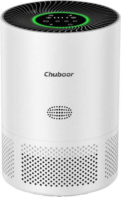 CHUBOOR Smart Air Purifier PJ07 – H13 HEPA, CADR 250m³/h, App & Alexa Control, Quiet Sleep Mode