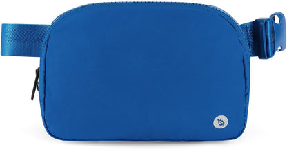 BALEAF Belt Bag Women Crossbody Fanny Pack Fashion Waist Packs Adjustable Strap Black 1L