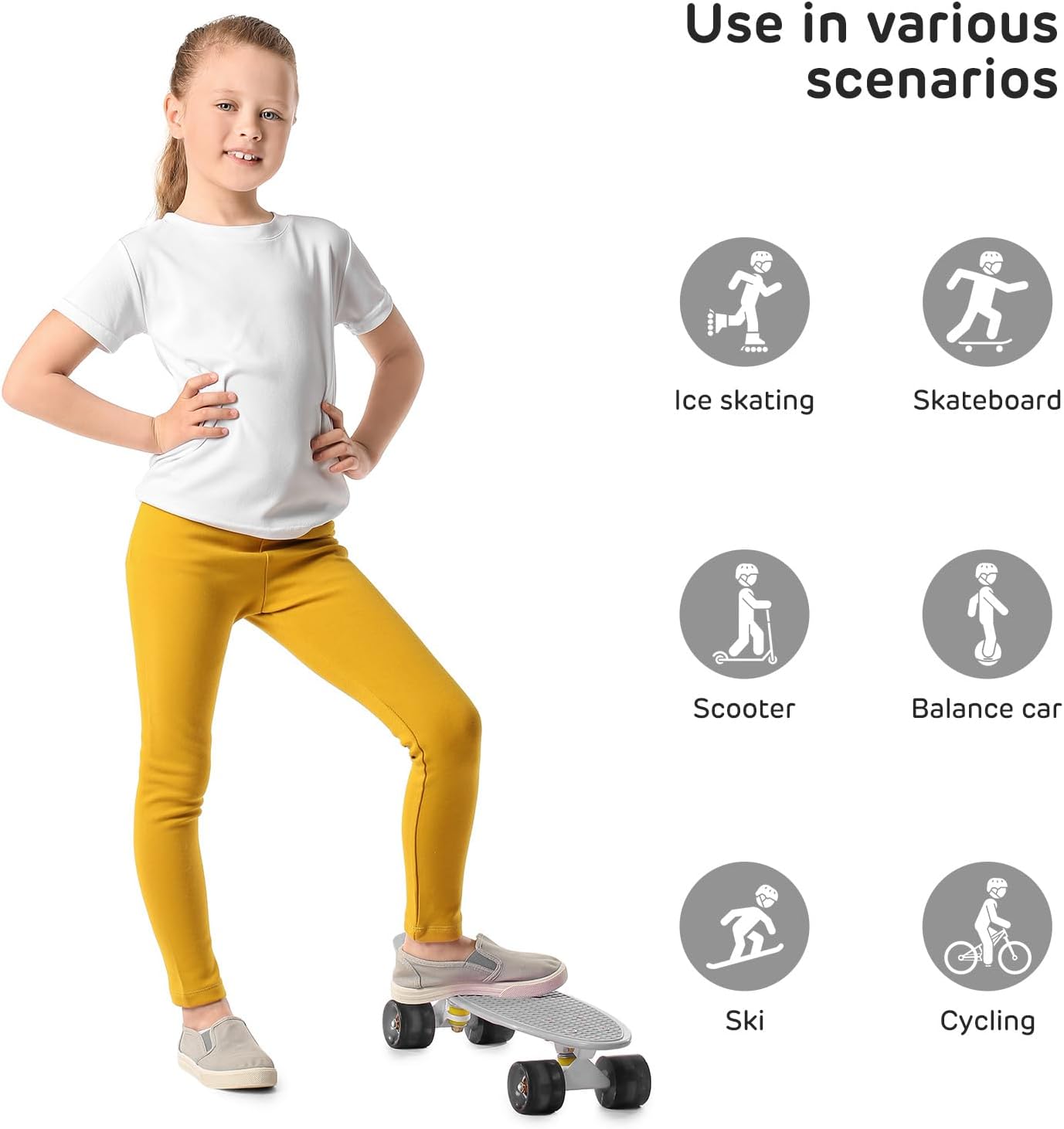 Kids Protective Helmet and Pads Set (Age 5-12) – Includes Skateboard, Knee, Elbow & Wrist Pads for Roller Skating, Cycling, Scooters, and Extreme Sports