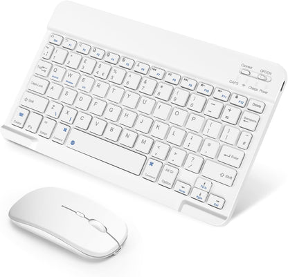 SOPPY Foldable Bluetooth Keyboard with Touchpad – USB Rechargeable Tri‑Fold Mini Wireless