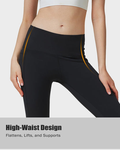 Zylioo Carpi Yoga Pants for Women – Cropped Workout Leggings with Pockets
