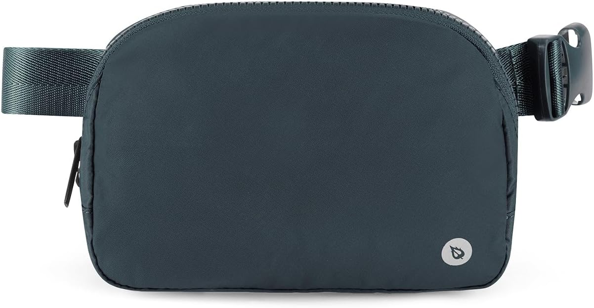 BALEAF Belt Bag Women Crossbody Fanny Pack Fashion Waist Packs Adjustable Strap Black 1L