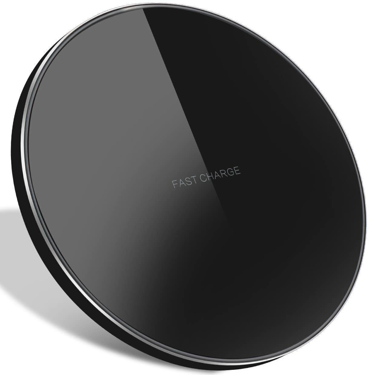 30W Fast Wireless Charger Stand – Qi-Certified Charging Pad for iPhone, Samsung, AirPods & All Qi-Enabled Devices – Slim, Case-Friendly, Type-C Port