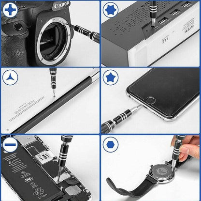 117 in 1 Magnetic Precision Screwdriver Set – PC Phone & Electronics Repair Tool Kit