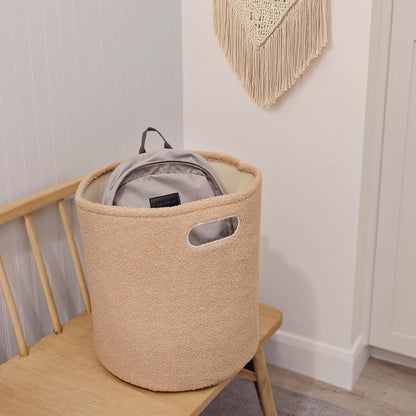 Putska Laundry Basket Hamper – Large Storage Basket for Clothes, Toys, Blankets & Organising | Brown | UK