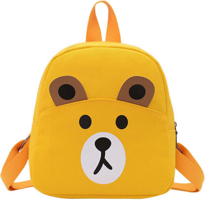 Aucuu Cute Bear Kids Backpack | Detachable Teddy | Adjustable Straps | Preschool & Kindergarten | Boys & Girls