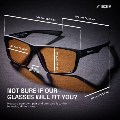 Horus X Blue Light Glasses V3 – Screen Glasses for Men & Women (Gaming & Everyday Use)