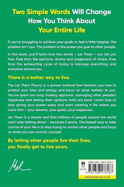 The Let Them Theory | Mel Robbins | Bestselling Self-Help & Personal Development Book