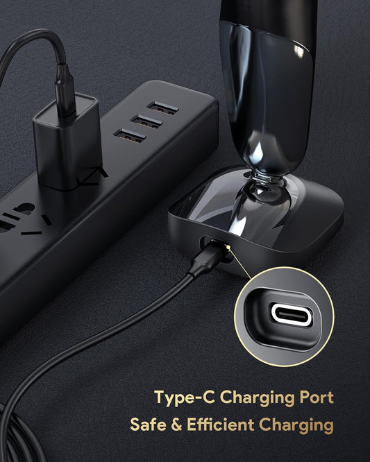 YINKE 3.5V–12V Charging Base for Braun Electric Shavers – Compatible with Series 3/5/6/7/8/9 (Travel Stand)