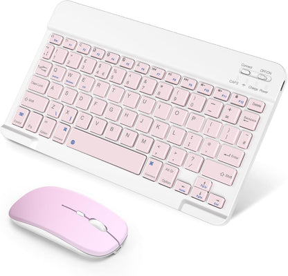 SOPPY Foldable Bluetooth Keyboard with Touchpad – USB Rechargeable Tri‑Fold Mini Wireless