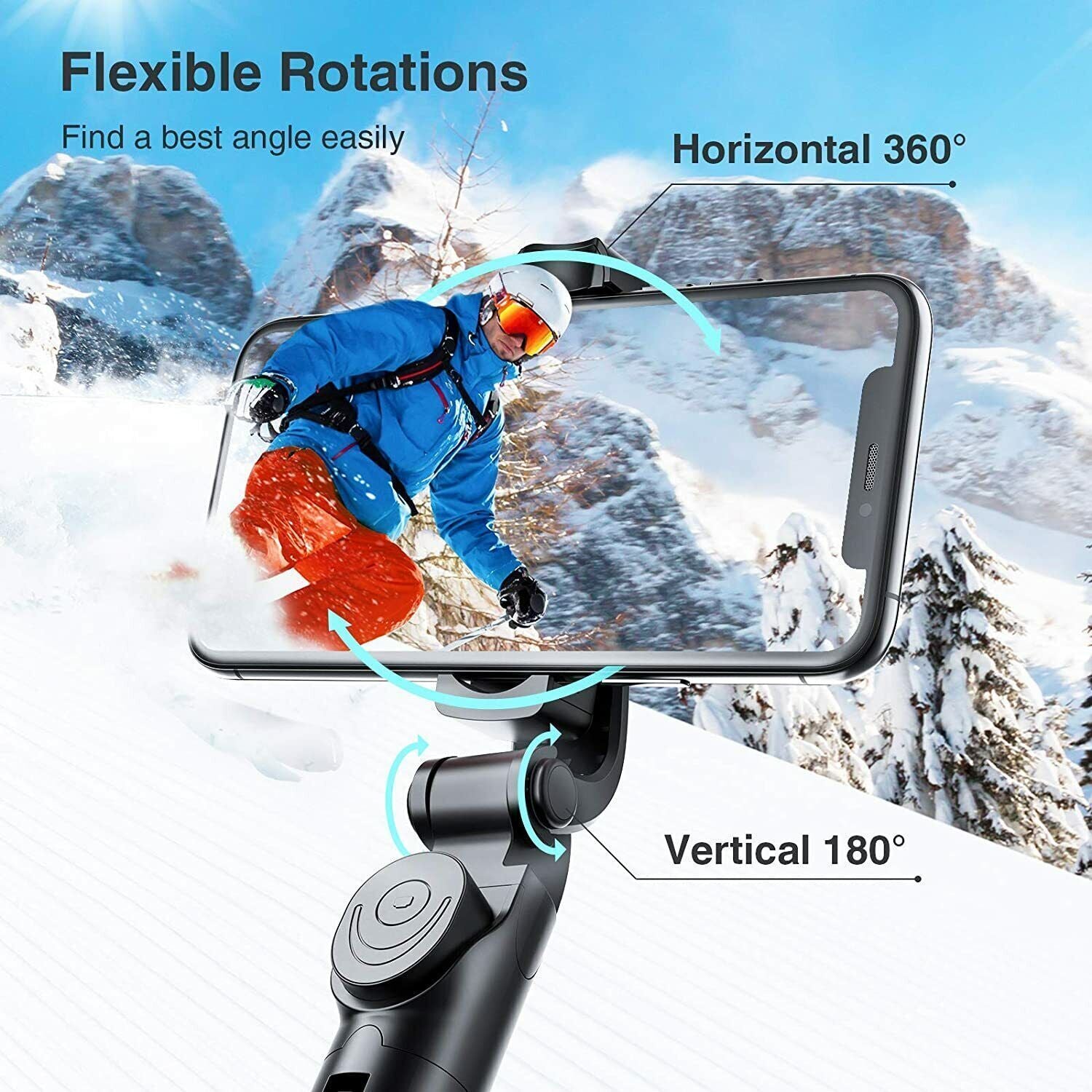 Bluetooth Selfie Tripod Telescopic Stick | Extendable Monopod with Remote | Foldable Phone Holder
