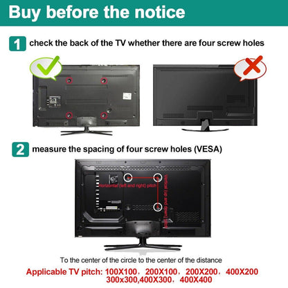 Slim TV Wall Bracket Mount for 26–63 Inch LCD LED Plasma Flat Screen – Universal Fixed Slim Fit