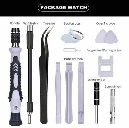 117 in 1 Magnetic Precision Screwdriver Set – PC Phone & Electronics Repair Tool Kit