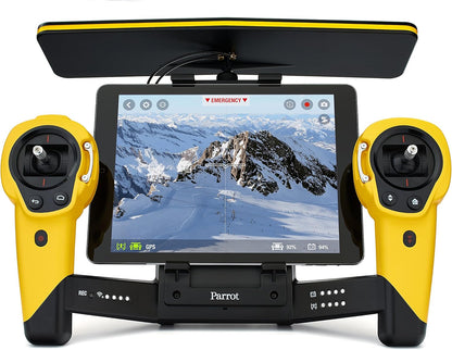 Parrot Skycontroller – Yellow | Extended Range Controller for Bebop Drone with Dual Joysticks & FPV Compatibility