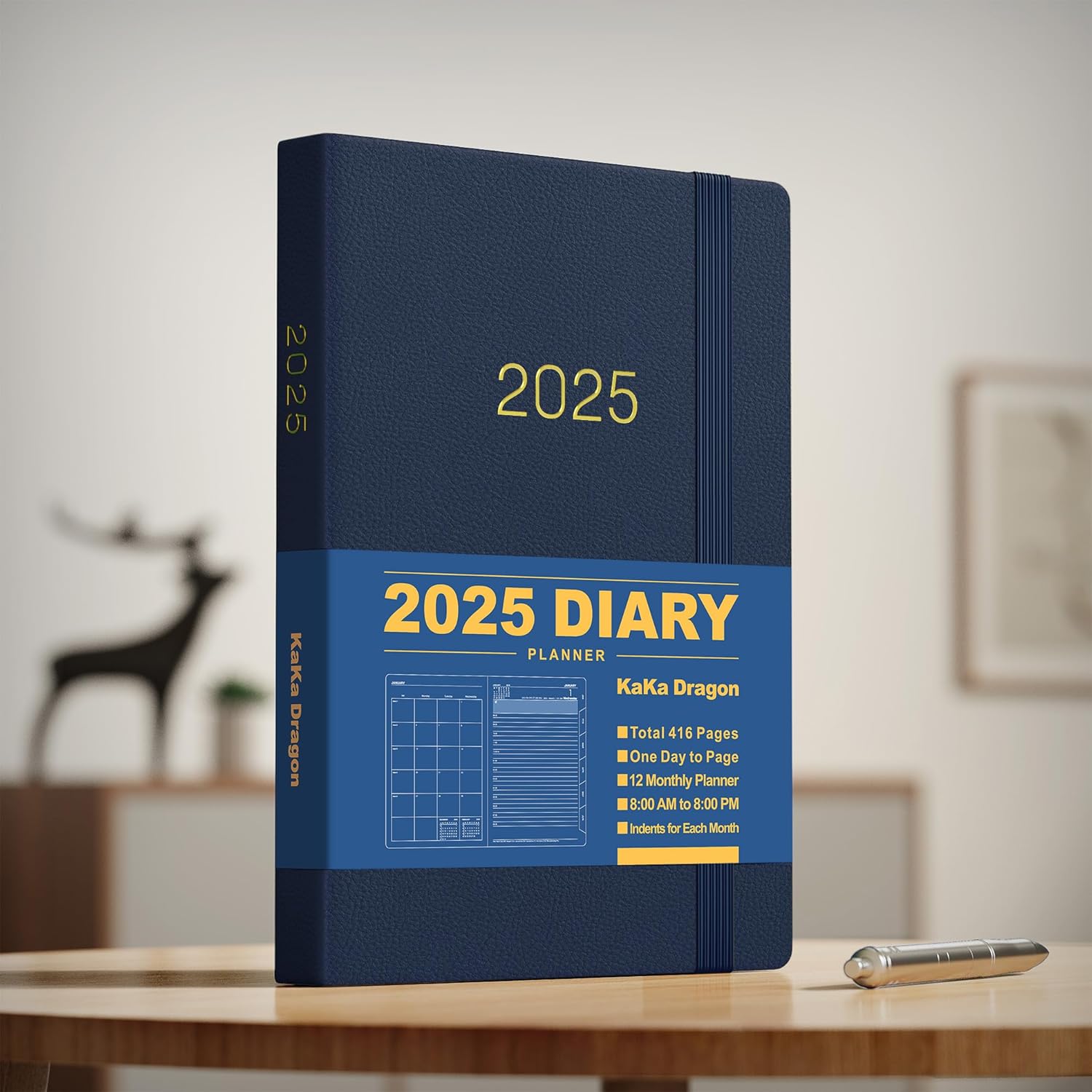KaKa Dragon 2025 Diary – Day to Page Planner