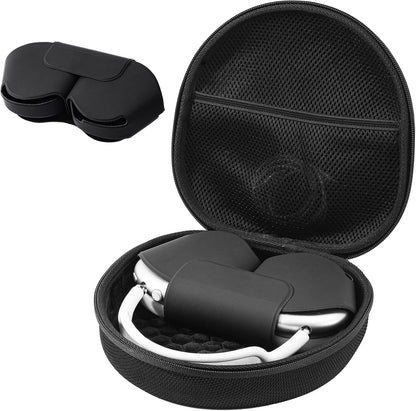 ProCase Hard Case for AirPods Max – Travel Carrying Headphone Case with Silicone Earpad Covers + Mesh Pocket