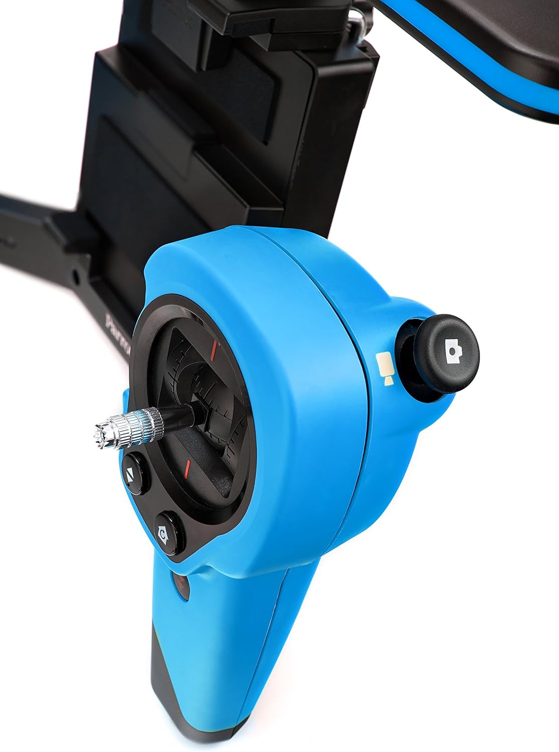 Parrot Skycontroller – Blue | Extended Range Controller for Bebop Drone with Dual Joysticks & FPV Compatibility