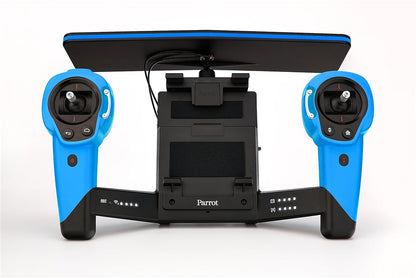 Parrot Skycontroller – Blue | Extended Range Controller for Bebop Drone with Dual Joysticks & FPV Compatibility