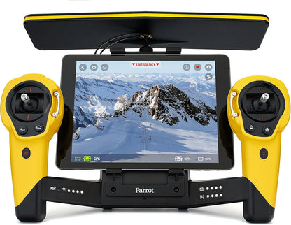 Parrot Skycontroller – Yellow | Extended Range Controller for Bebop Drone with Dual Joysticks & FPV Compatibility