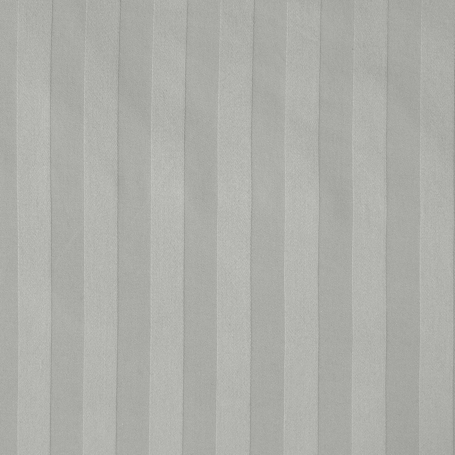 Sleepdown Soft Hotel Quality 225 Thread Count Cotton Satin Stripe Duvet Cover Set with Pillowcases – Super King Size –