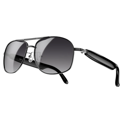 Blackview D1 Pro Smart Glasses | BLE 6.0, Voice Assistant, IP54 Waterproof, UV Protection, Dual Mic & Noise Reduction