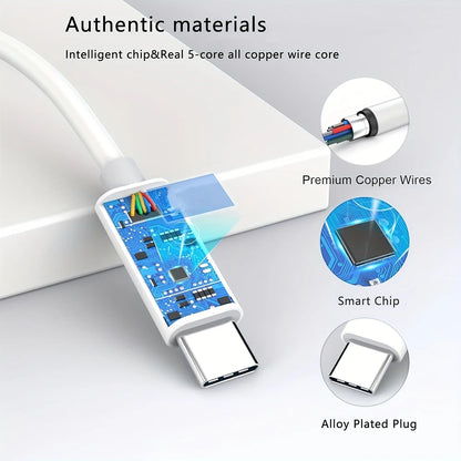 20W USB-C PD Fast Charger Plug with USB-C Cable | Buy Online at Amizek