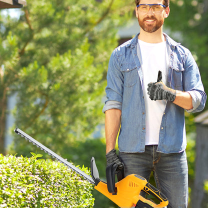 Outsunny 20 Inch Cordless Hedge Trimmer | 18V Cutter