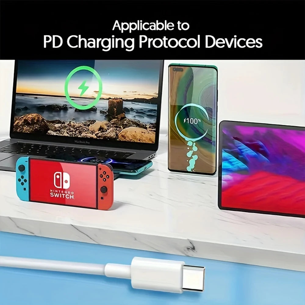 20W USB-C PD Fast Charger Plug with USB-C Cable | Buy Online at Amizek