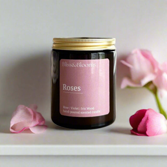 Rose Scented Candle