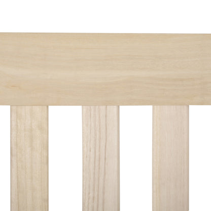 Outsunny 2-Seater Wooden Garden Swing Bench | Natural