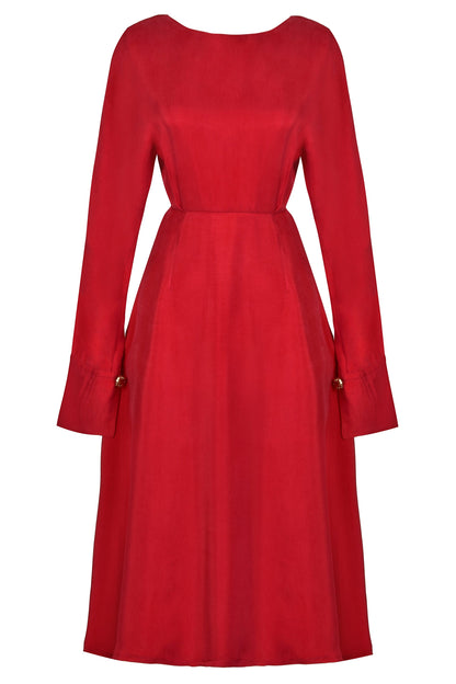 Long Sleeve Midi Dress