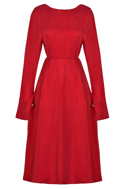 Long Sleeve Midi Dress
