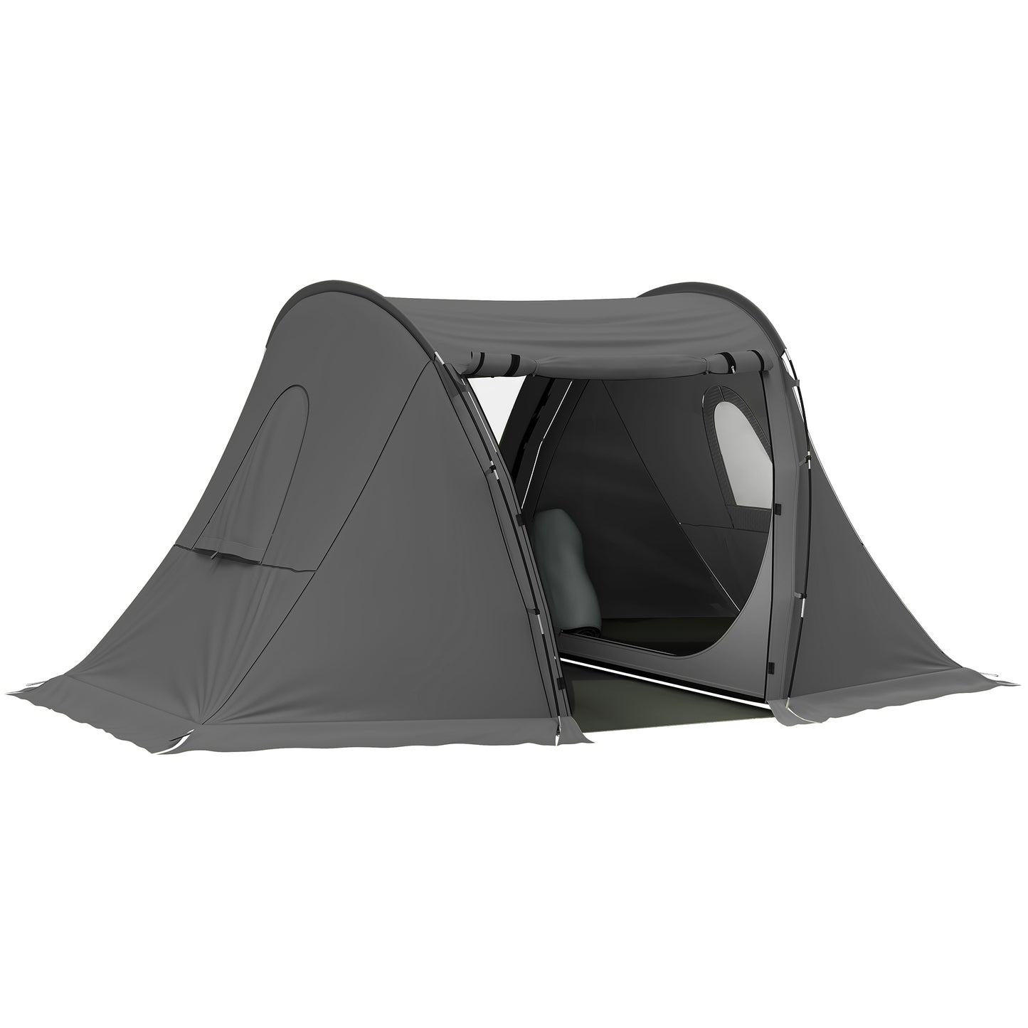 Outsunny 3 man camping tent with living area