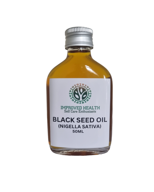 Black Seed Oil 50ml – Organic Cold-Pressed Nigella Sativa for Wellness & Beauty