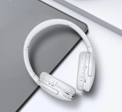 Baseus D02 Pro Wireless Bluetooth Headphones HIFI Stereo Earphones Foldable Sport Headset with Audio Cable foriPhone