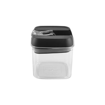 【Lifeideas】7Pcs Airtight Food Storage Containers with Clasp Lids Plastic Clear Jars with Easy Lock Lid Kitchen Pantry Organize