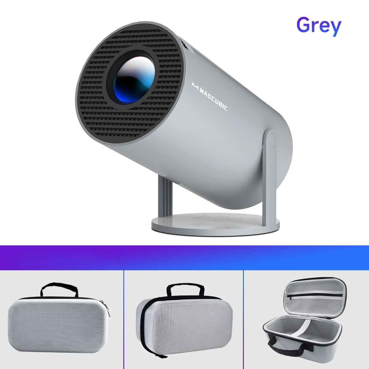Magcubic Projector HY300 Pro 4K Android 11 Dual Wifi6 260ANSI Allwinner H713 BT5.0 1080P 1280*720P Home Cinema Outdoor