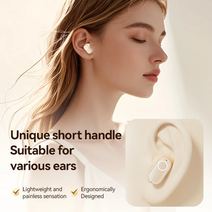 Wireless Earbuds with Built-in Microphone – Bluetooth 5.4 Waterproof Headset with Charging Case | TWS In-Ear Headphones for Sports, Workouts & Running