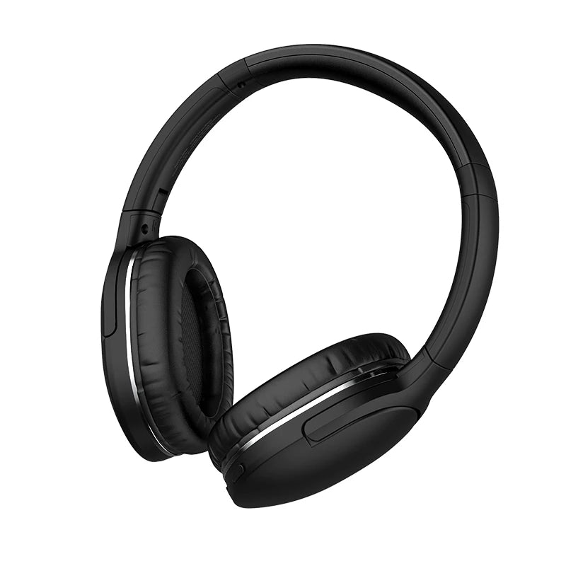 Baseus D02 Pro Wireless Bluetooth Headphones HIFI Stereo Earphones Foldable Sport Headset with Audio Cable foriPhone
