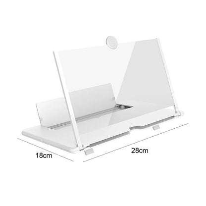 Foldable Holder Stand Video Amplifier 14 inch 3D Mobile Cell Phone Screen Amplifier Movie Display Enlarged Expander
