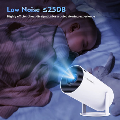 Magcubic Projector HY300 Pro 4K Android 11 Dual Wifi6 260ANSI Allwinner H713 BT5.0 1080P 1280*720P Home Cinema Outdoor