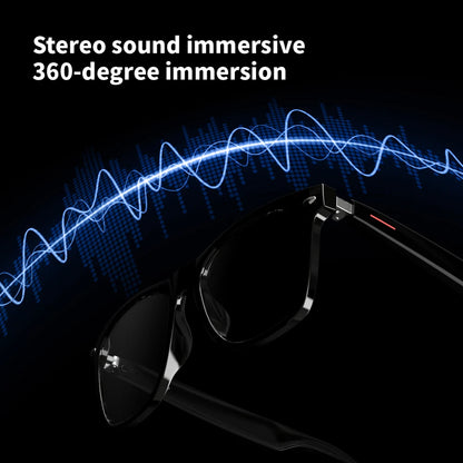 Outdoor Smart Bluetooth Glasses with Open‑Ear Speakers & Mic – AI Voice Assistant, Touch Control Sports Sunglasses | UK