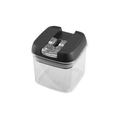 【Lifeideas】7Pcs Airtight Food Storage Containers with Clasp Lids Plastic Clear Jars with Easy Lock Lid Kitchen Pantry Organize