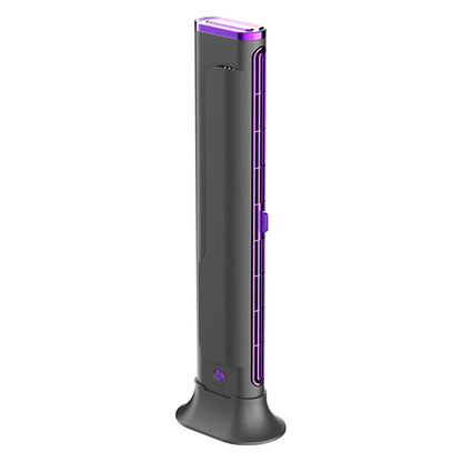 Space-Saving Air Condition Fan | Adjustable Vents Bladeless Tower Fan for Bedroom Home Office and Room | USB Powered